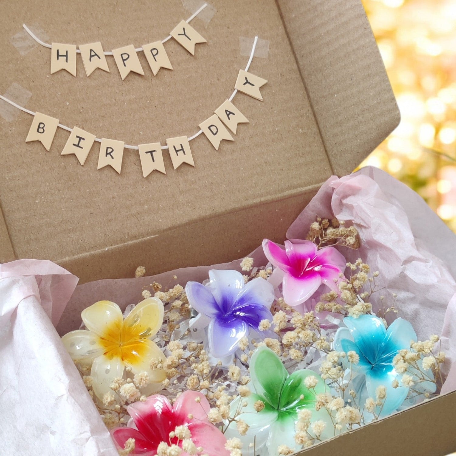 Garden of Joy – Trendy Floral Hair Clip Gift Hampers