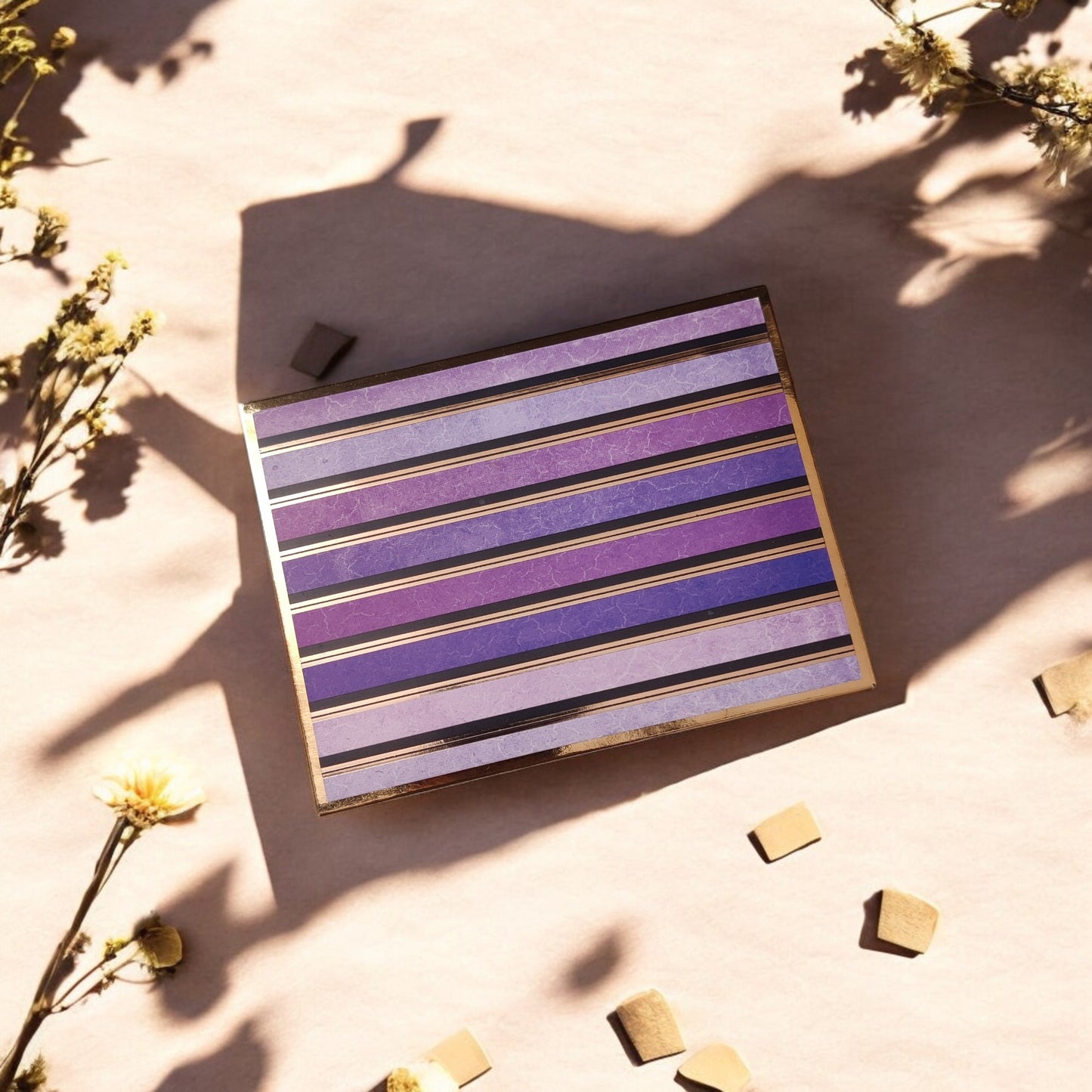 Amethyst Glow- Petite Luxe Magnetic Shagun Envelope (Limited Edition)