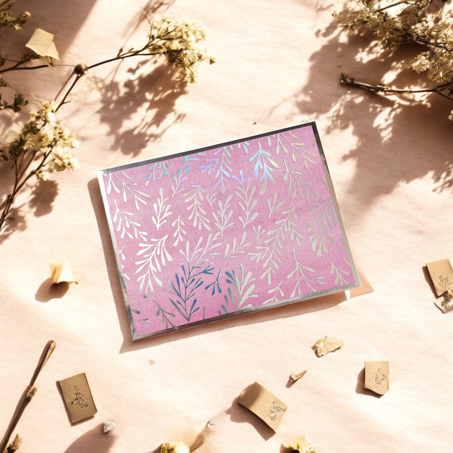 Bloom Elegance- Petite Luxe Magnetic Shagun Envelope (Limited Edition)