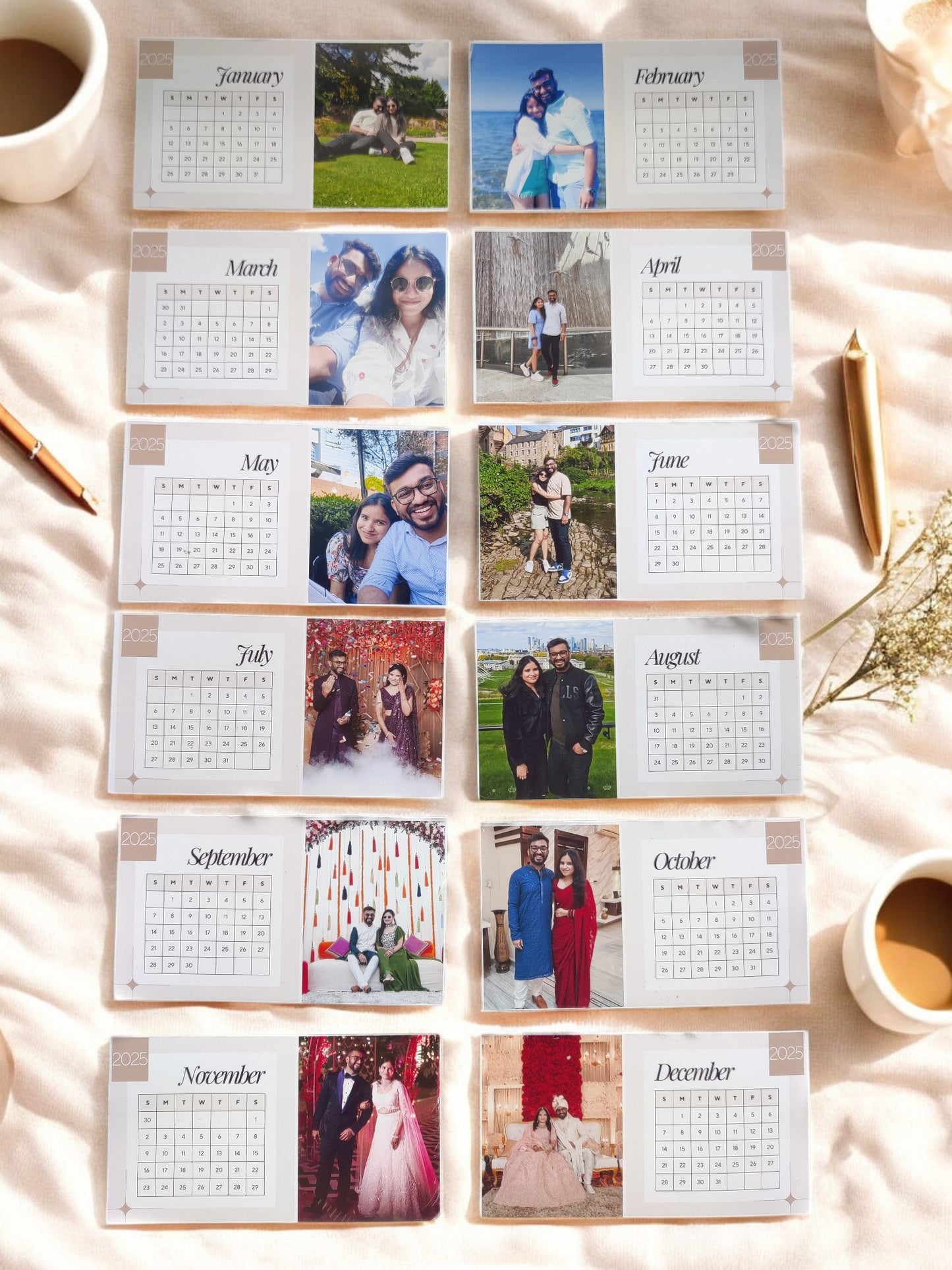 Magnetic Photo Calendar