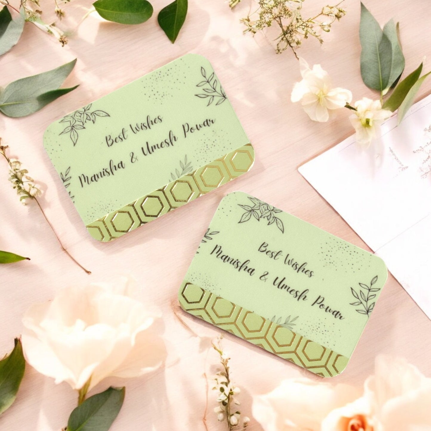 Golden Hive- Luxe Duo Magnetic Shagun Envelope Set