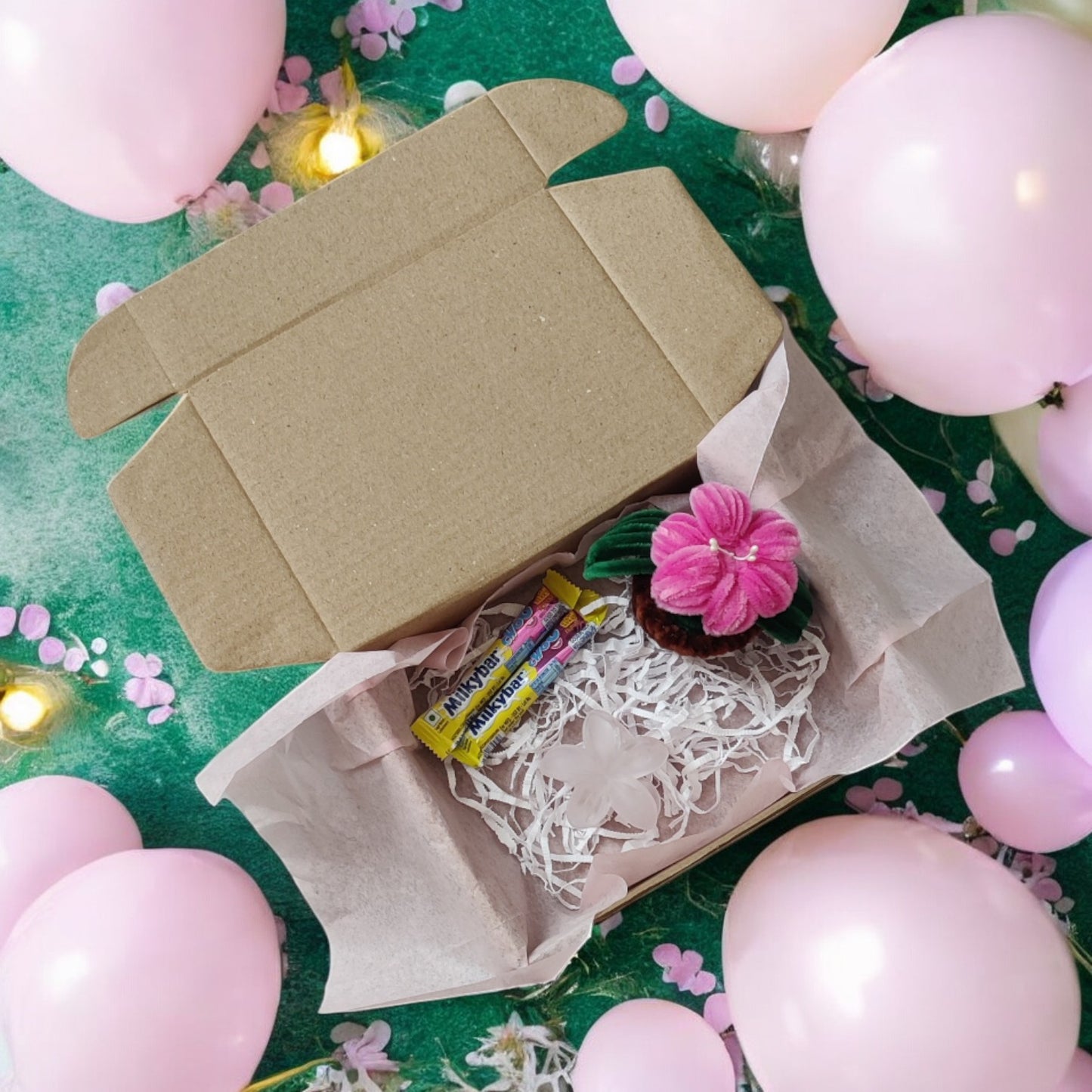 “Pastel Pink Hug” – Gift Hamper for Her