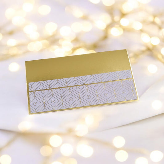 Golden Gaze - Minimal Luxe Magnetic Shagun Envelopes (Pack of 5)