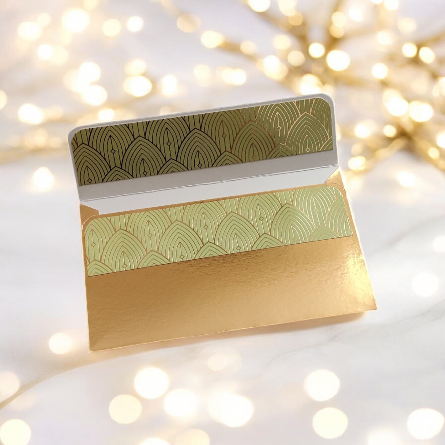 Gilded Grace - Minimal Luxe Magnetic Shagun Envelopes (Pack of 5)