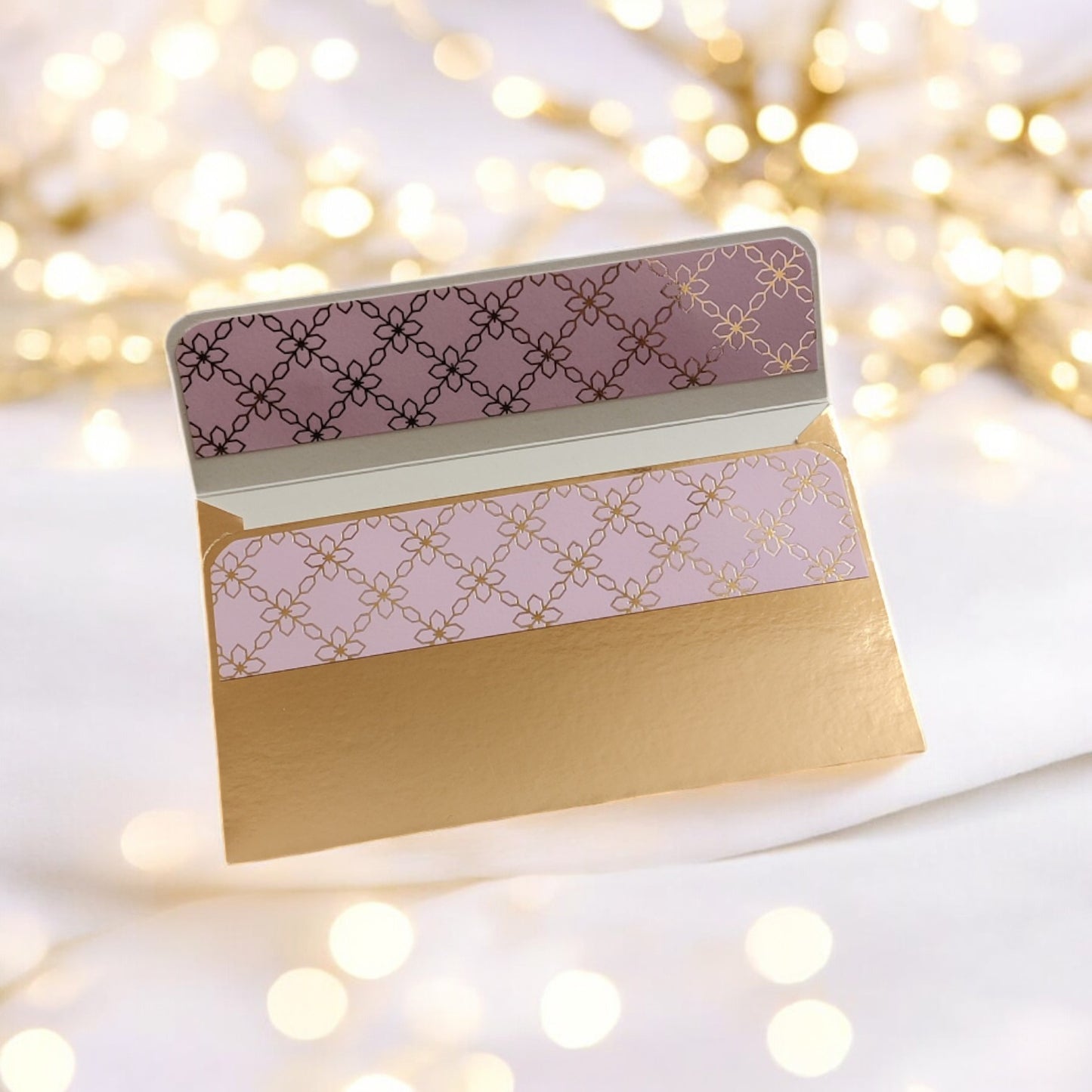 Regal Blush - Minimal Luxe Magnetic Shagun Envelopes (Pack of 5)