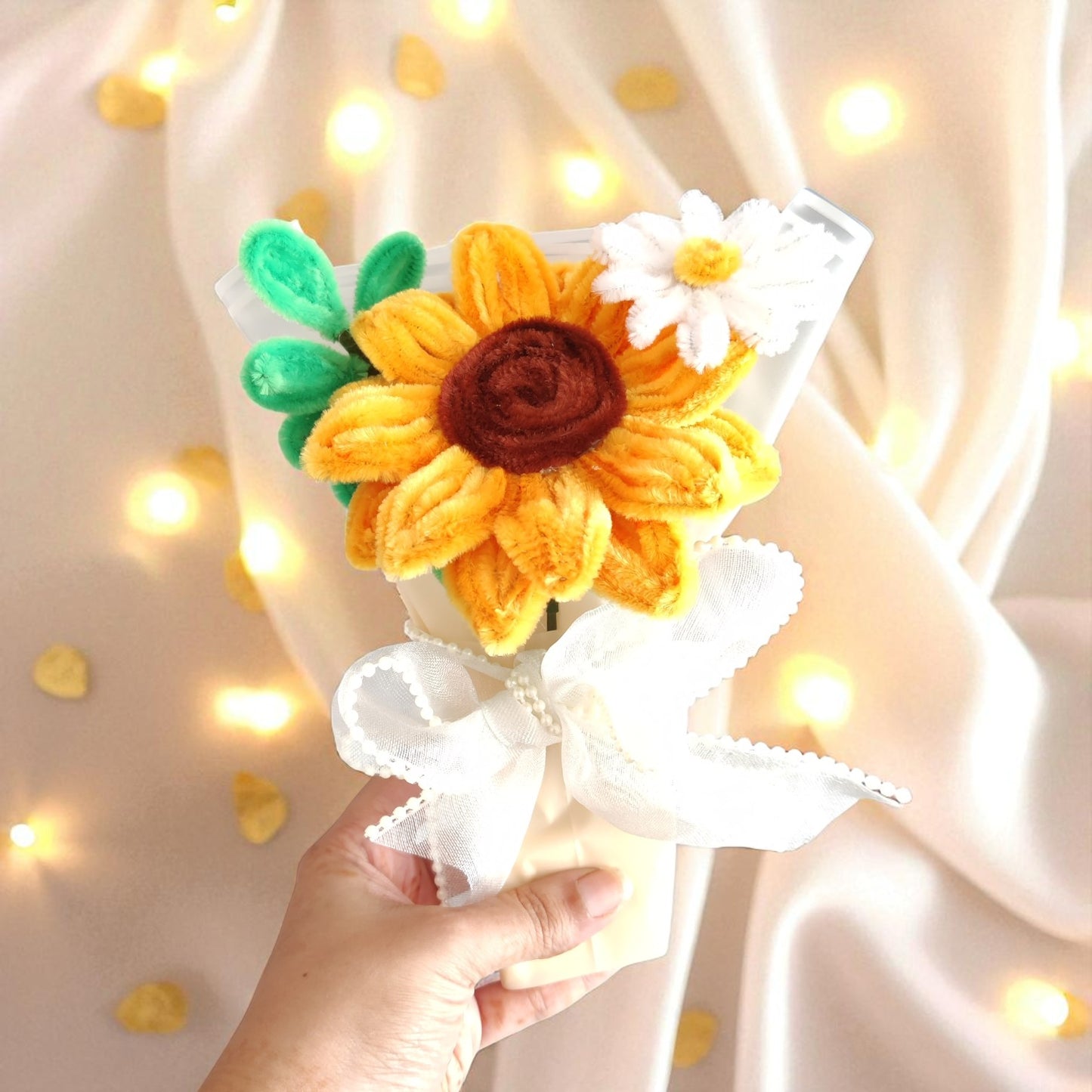 Sunshine Whispers — Forever Flower Bouquet