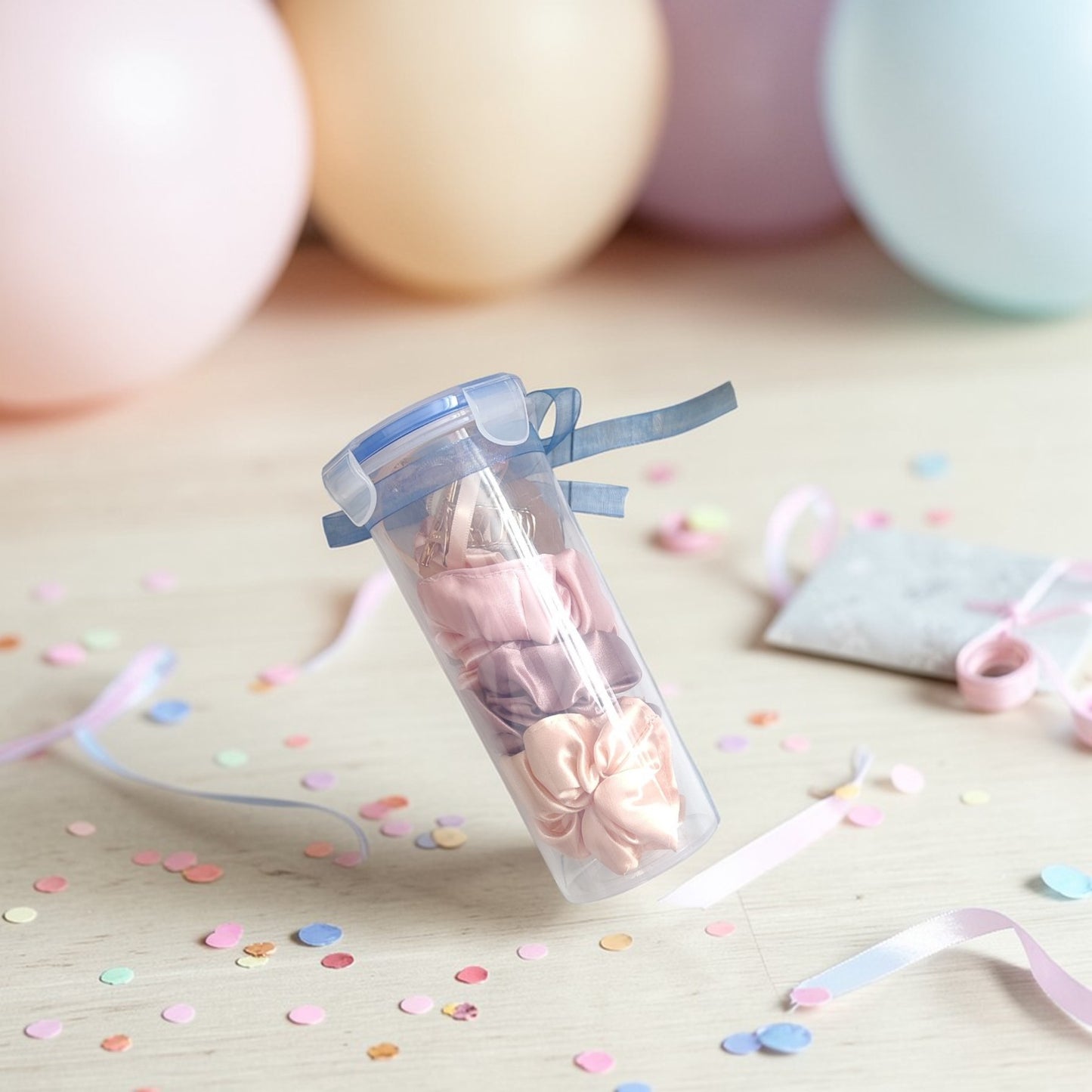 Peach Hair Accessories Birthday Hamper