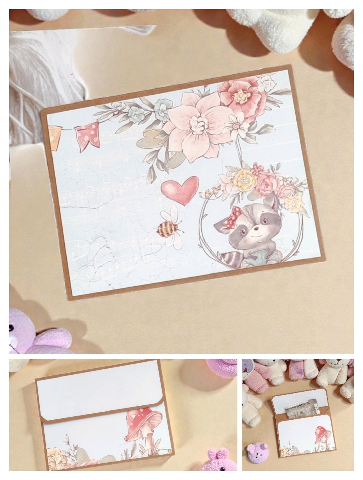 Petite Baby Theme Magnetic Money Envelopes – Set B