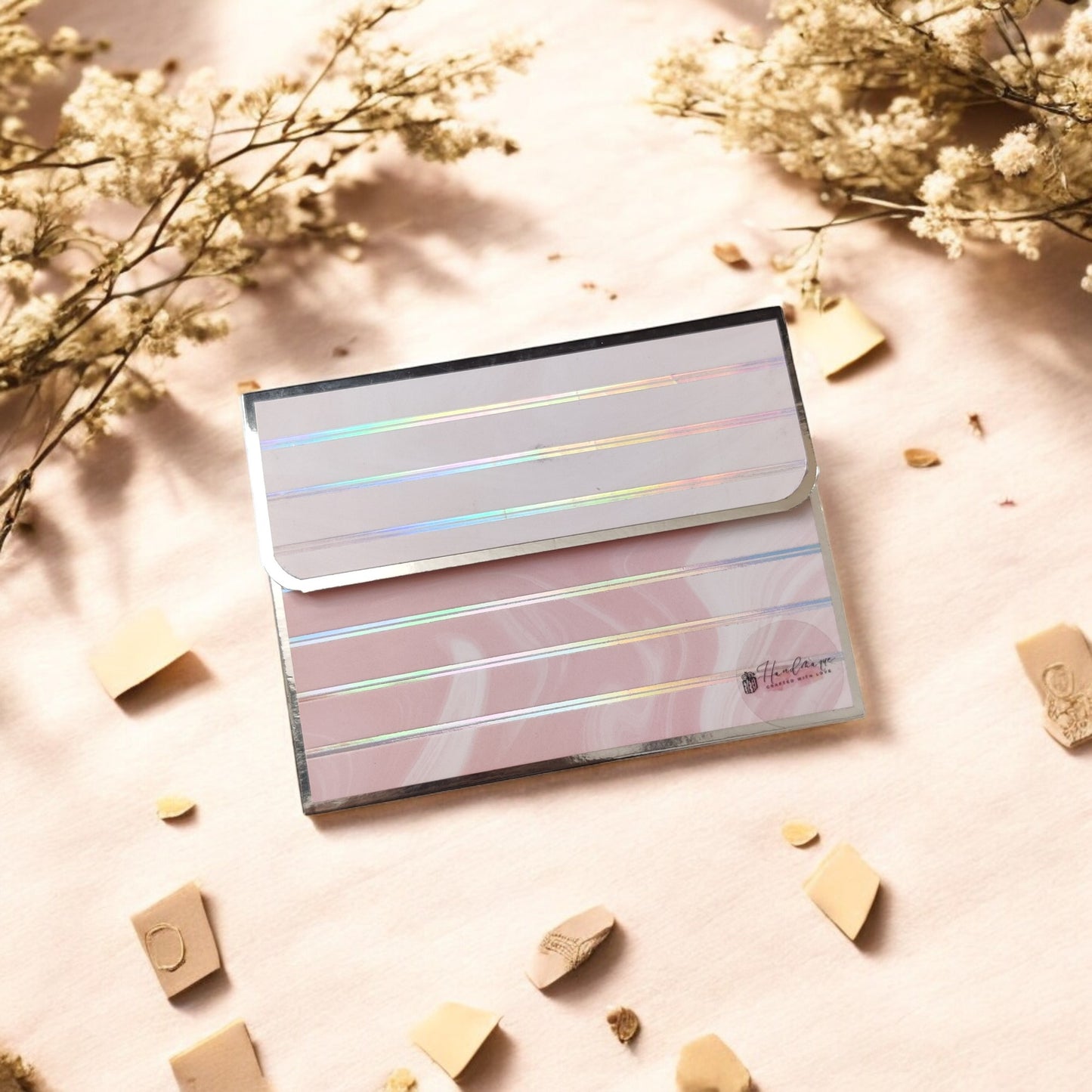 Marble Elegance- Petite Luxe Magnetic Shagun Envelope (Limited Edition)