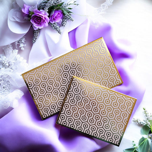 Opulent Hex- Luxe Duo Magnetic Shagun Envelope Set