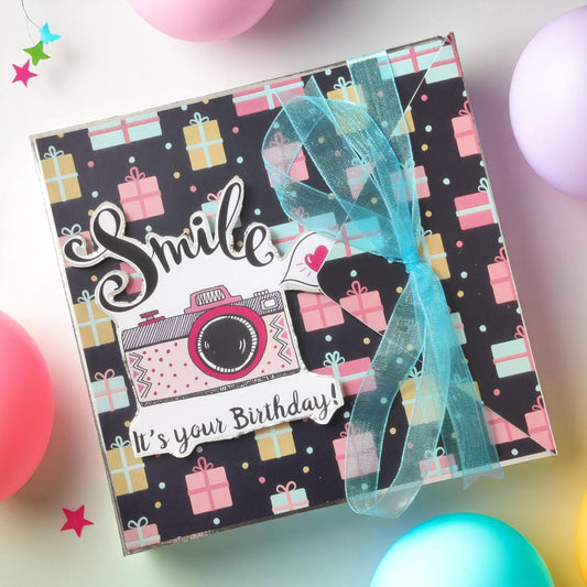 Personalized Birthday Envelope Scrapbook Card – Design 10