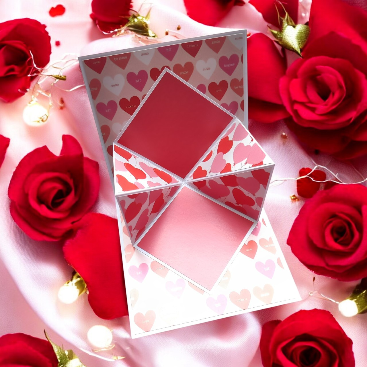 Pop Up Squash Card (You Are My Perfect Match)