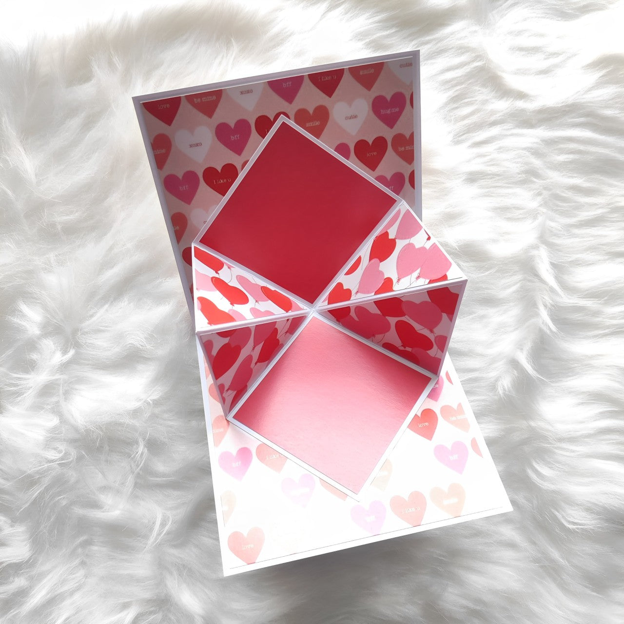 Pop Up Squash Card (You Are My Perfect Match)