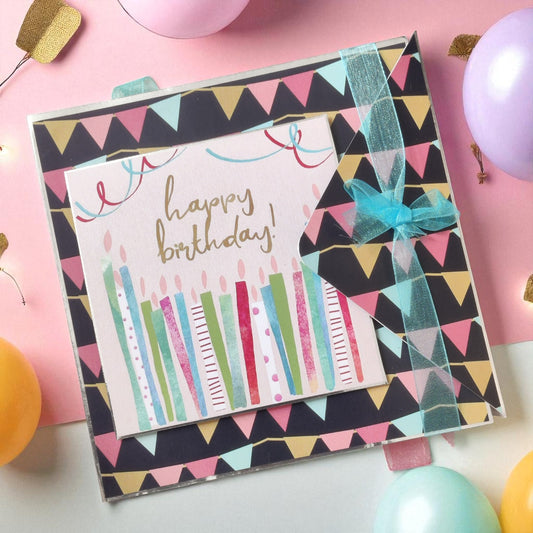 Personalized Birthday Envelope Scrapbook Card – Design 14