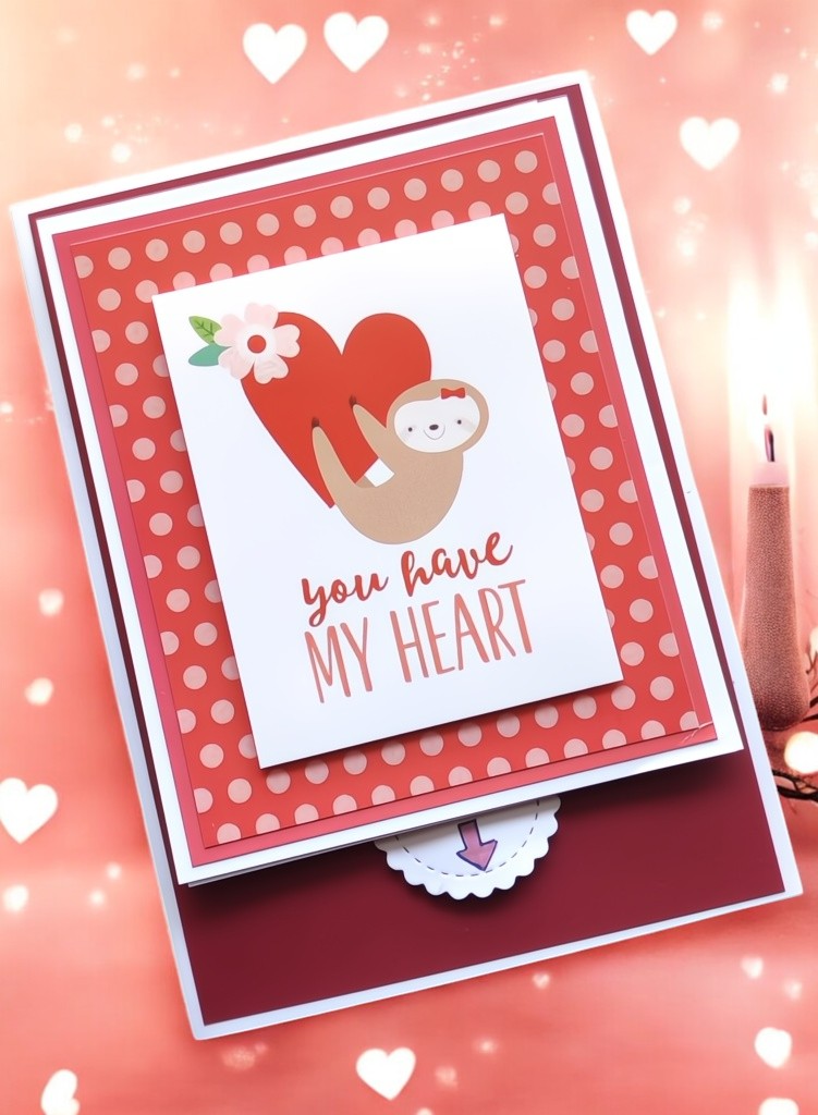 Waterfall Card (You have my heart)