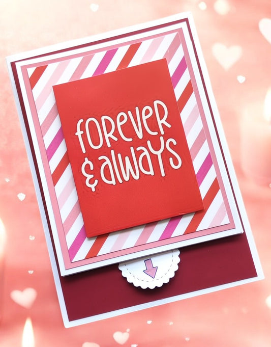 Waterfall Card (Forever & Always)