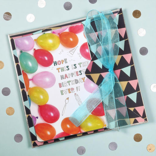 Personalized Birthday Envelope Scrapbook Card – Design 03