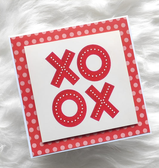 Pop Up Squash Card (XOXO)