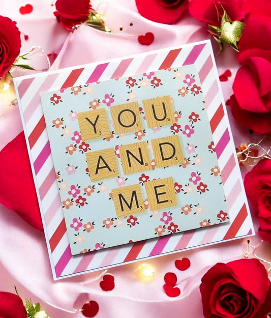 Pop Up Squash Card (You and Me)