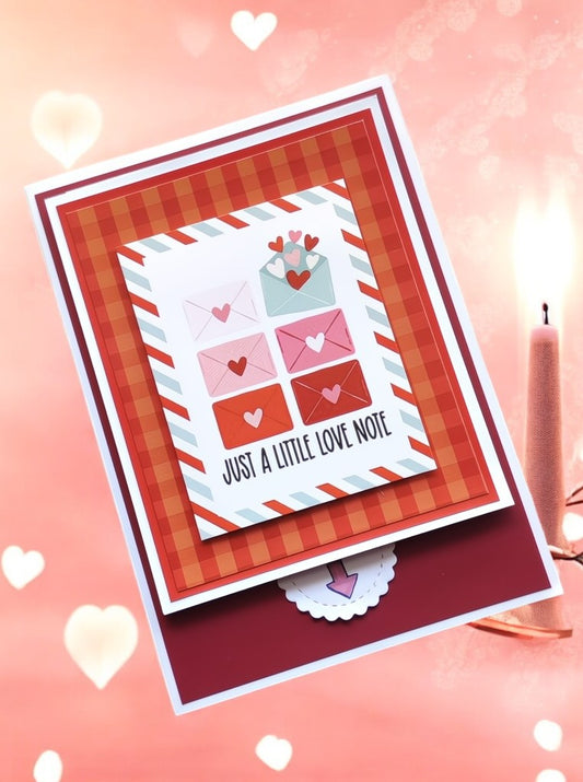 Waterfall Card (Just a little love note)