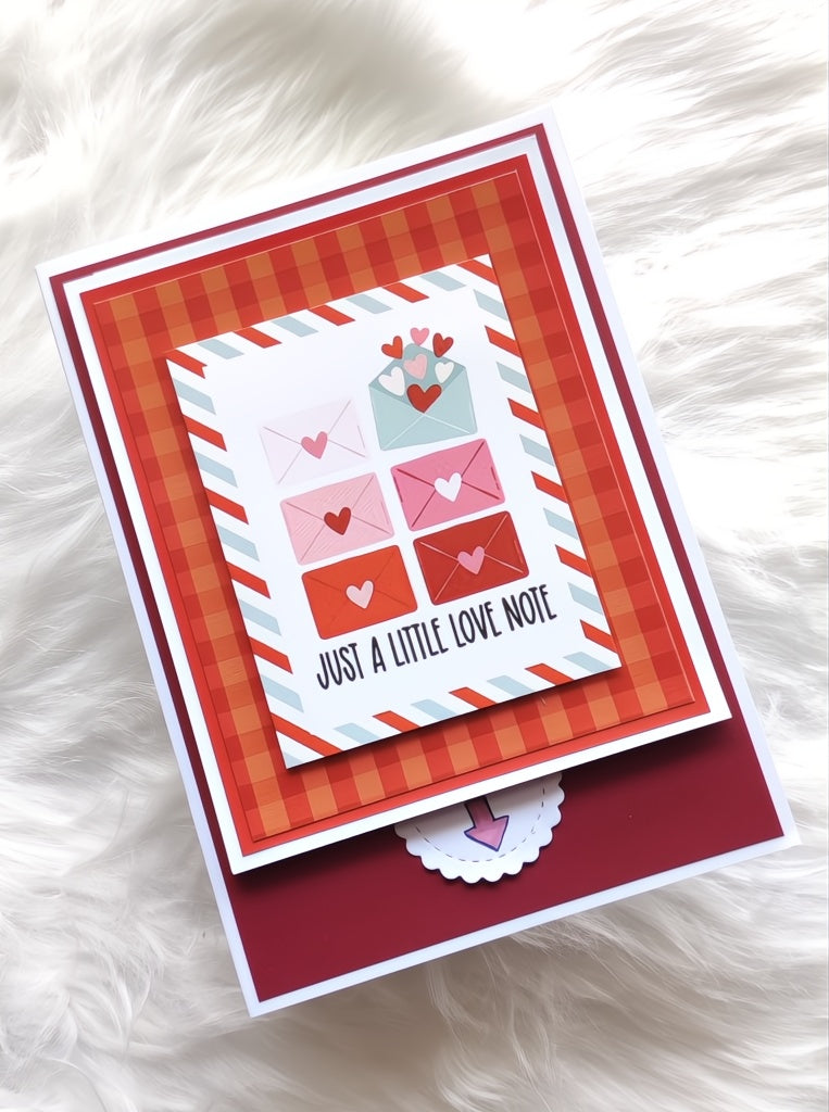 Waterfall Card (Just a little love note)