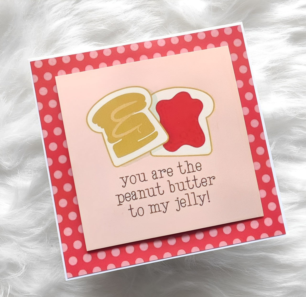 Pop Up Squash Card (You are the peanut butter to my jelly)