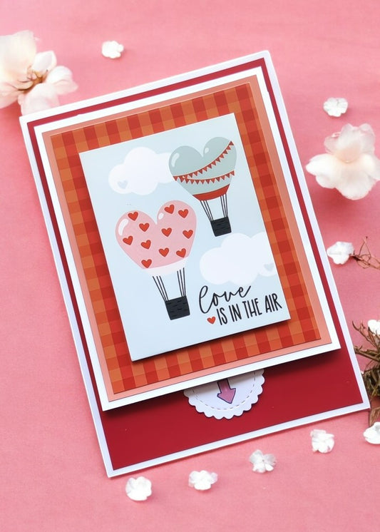 Waterfall Card (Love is in the air)
