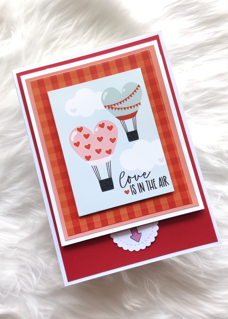 Waterfall Card (Love is in the air)