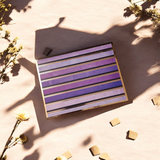 Amethyst Glow- Petite Luxe Magnetic Shagun Envelope (Limited Edition)