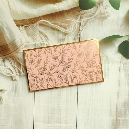 Blush Garden- Classic Luxe Magnetic Money Envelope