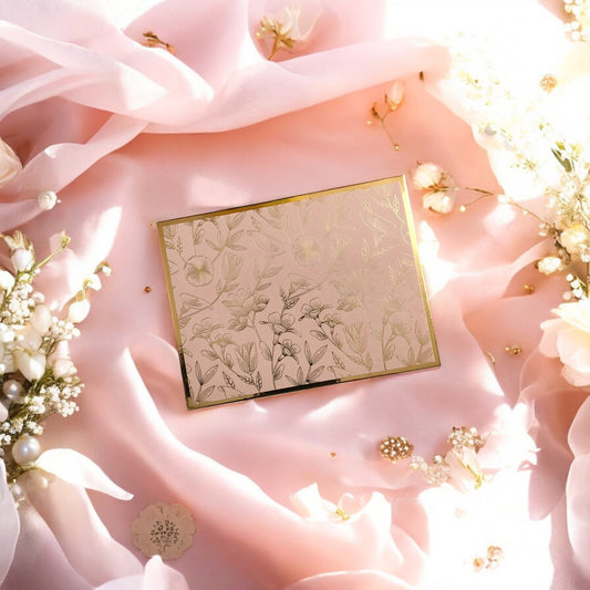 Blush Garden- Petite Luxe Magnetic Shagun Envelope
