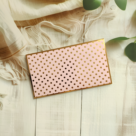 Gilded Dots- Classic Luxe Magnetic Money Envelope