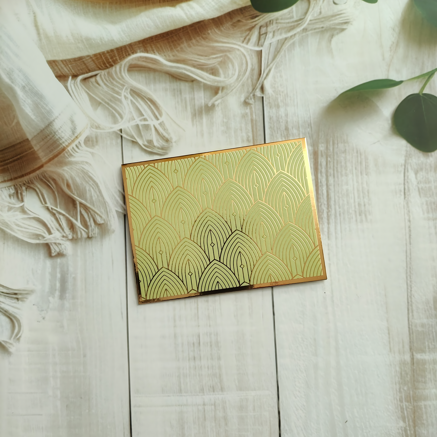 Gilded Grace- Petite Luxe Magnetic Money Envelope