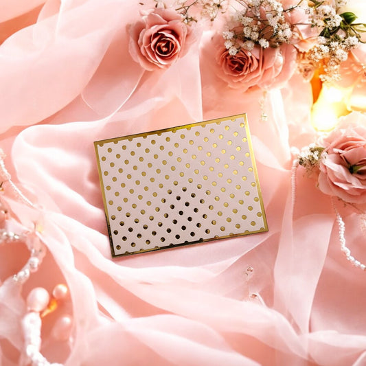 Gilded Dots- Petite Luxe Magnetic Shagun Envelope