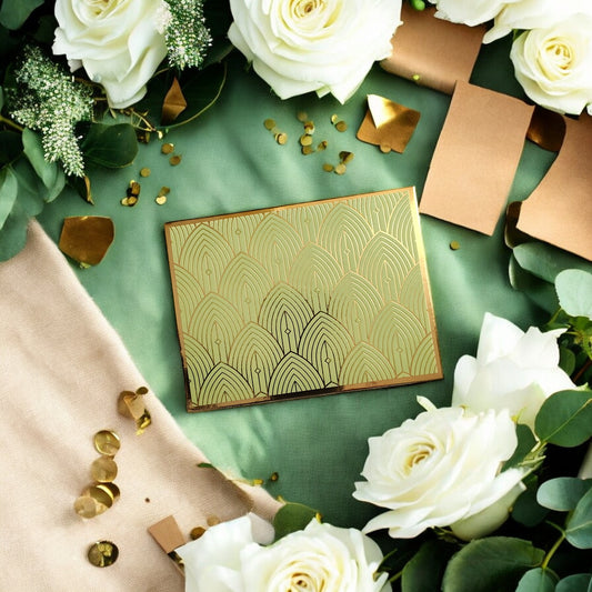 Gilded Grace- Petite Luxe Magnetic Shagun Envelope