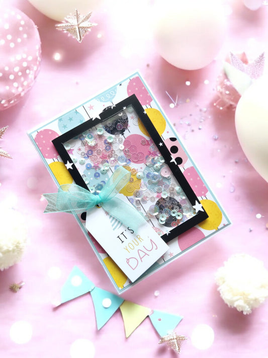 Birthday Shaker Card
