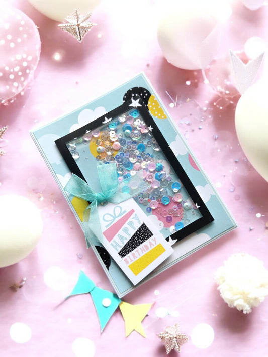 Birthday Shaker Card