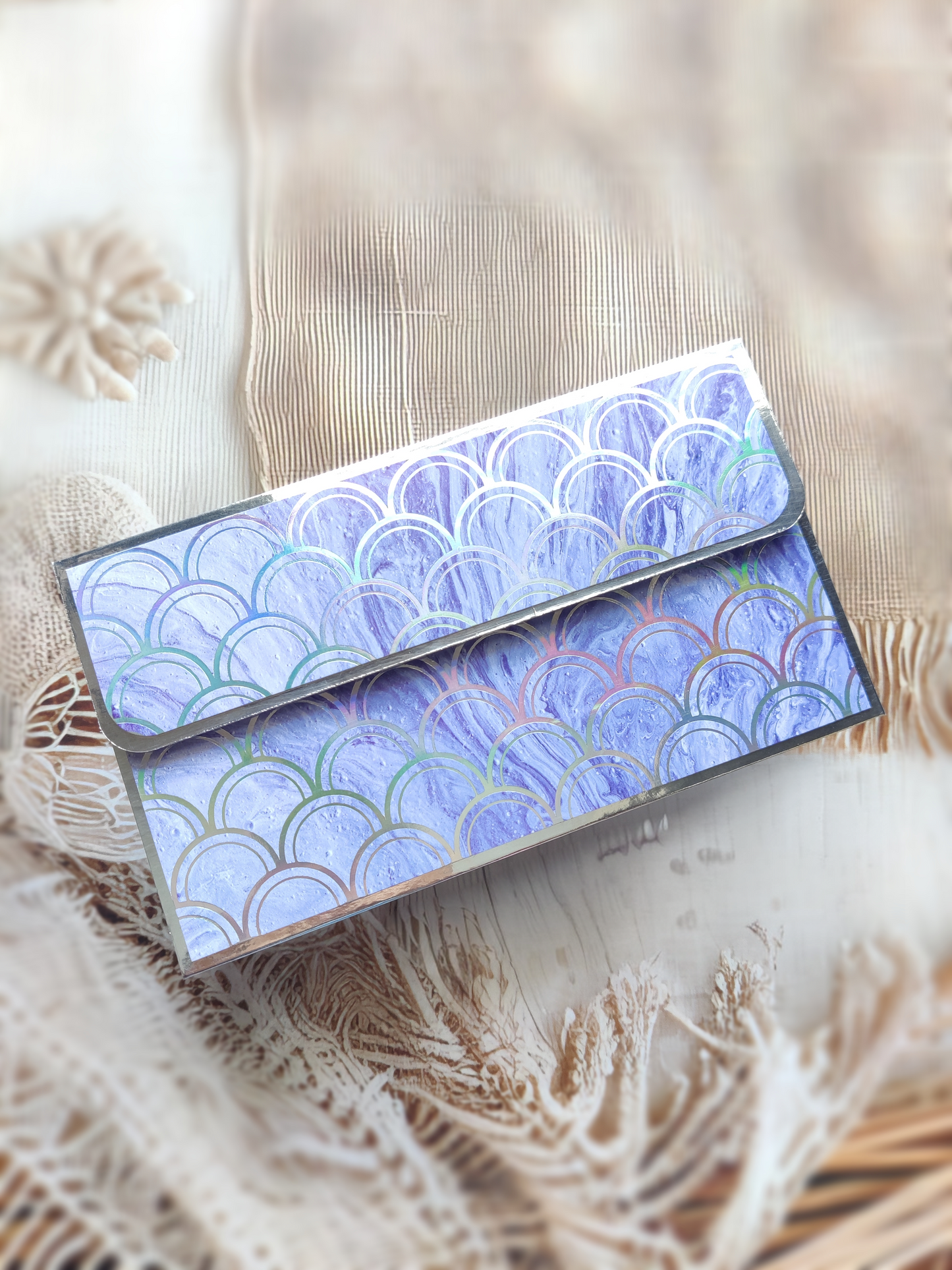 Ocean Hues- Magnetic Money Envelope