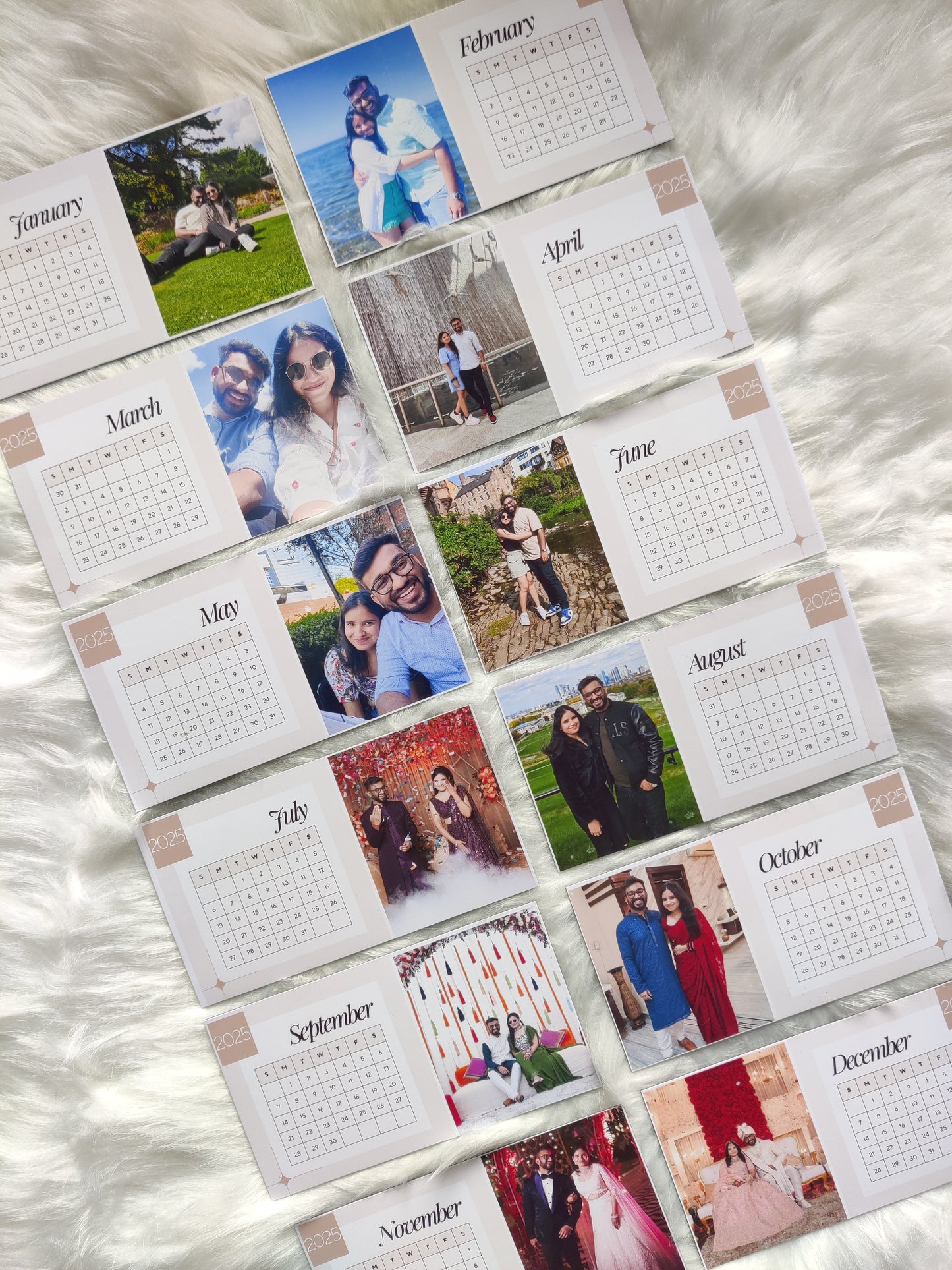 Magnetic Photo Calendar