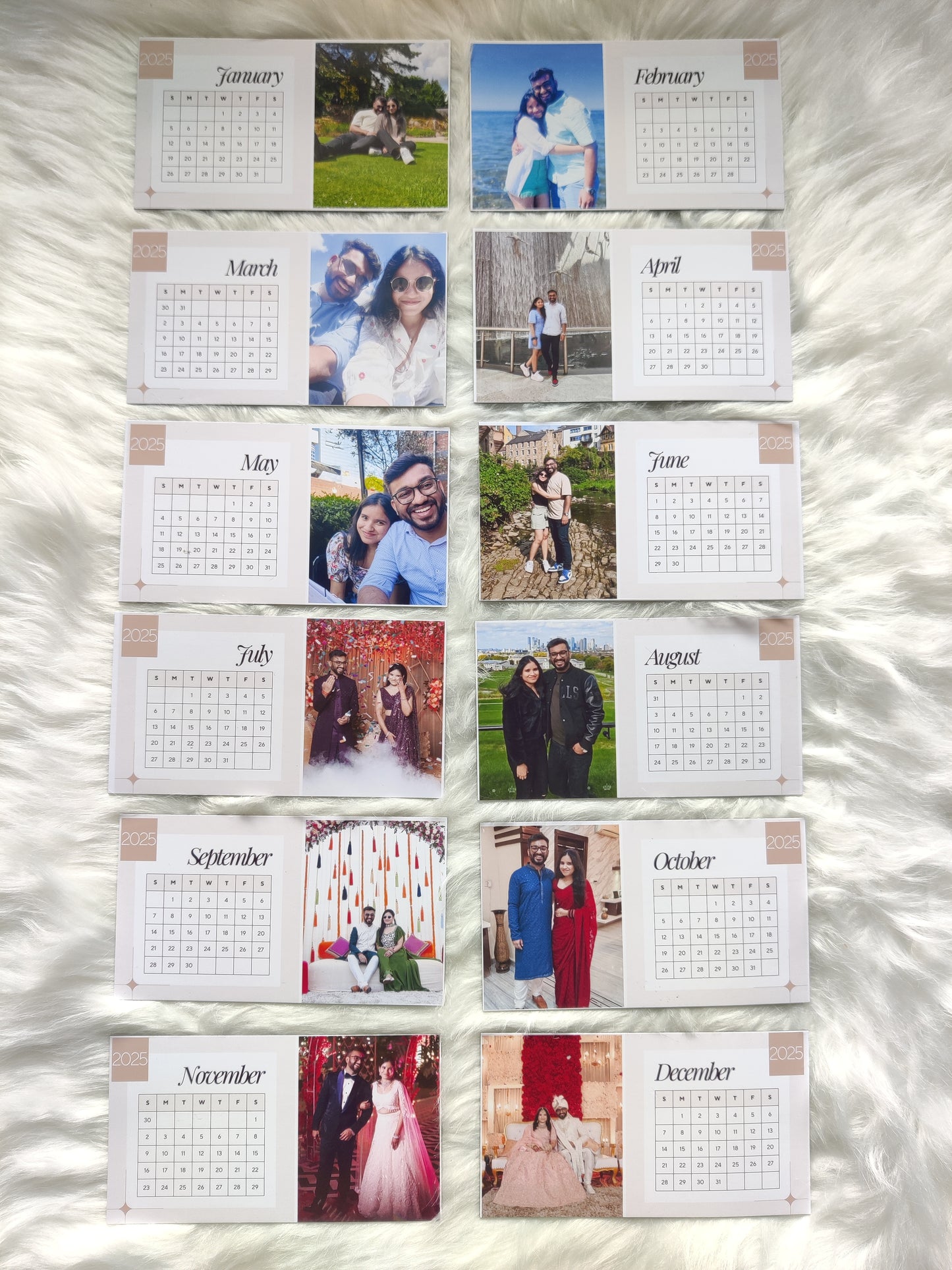 Magnetic Photo Calendar