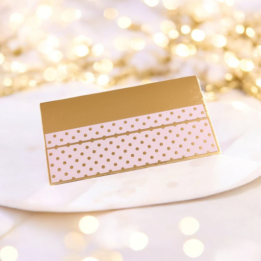 Gilded Dots - Minimal Luxe Magnetic Shagun Envelopes (Pack of 5)