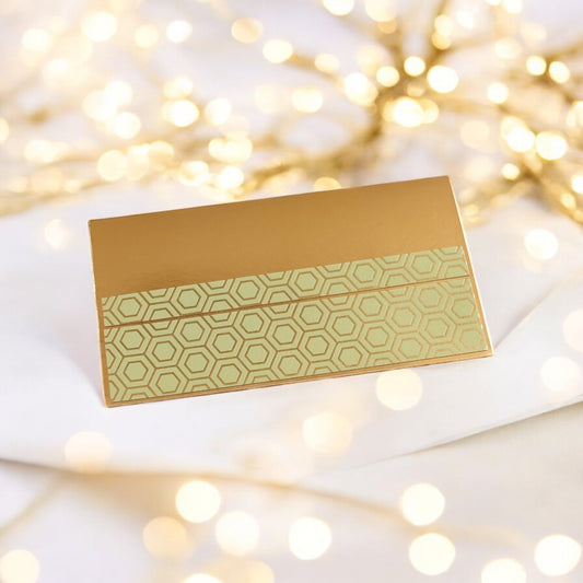 Golden Hive - Minimal Luxe Magnetic Shagun Envelopes (Pack of 5)