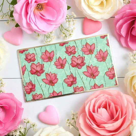 Lotus Bloom- Classic Traditional Magnetic Shagun Envelope