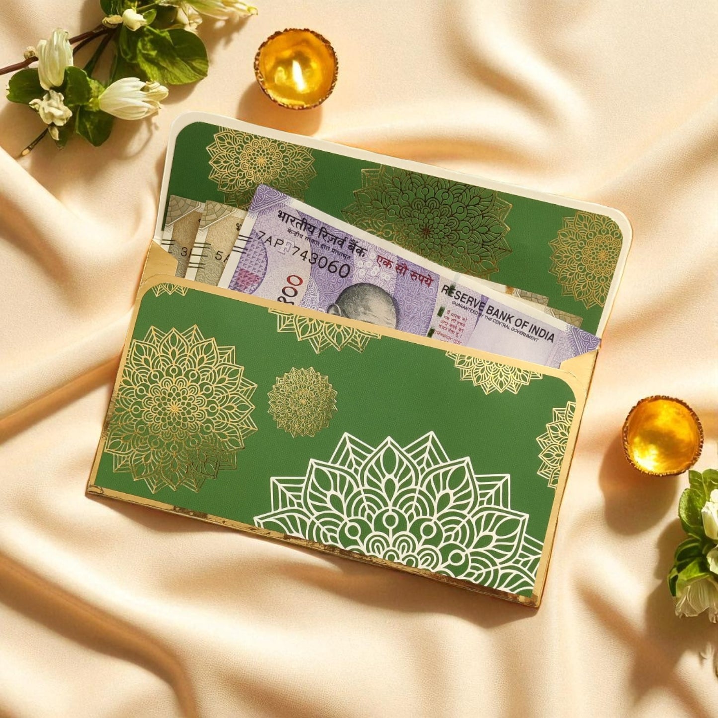 Magnetic Shagun Envelopes – Flash Sale Pack (10 Mixed Designs)