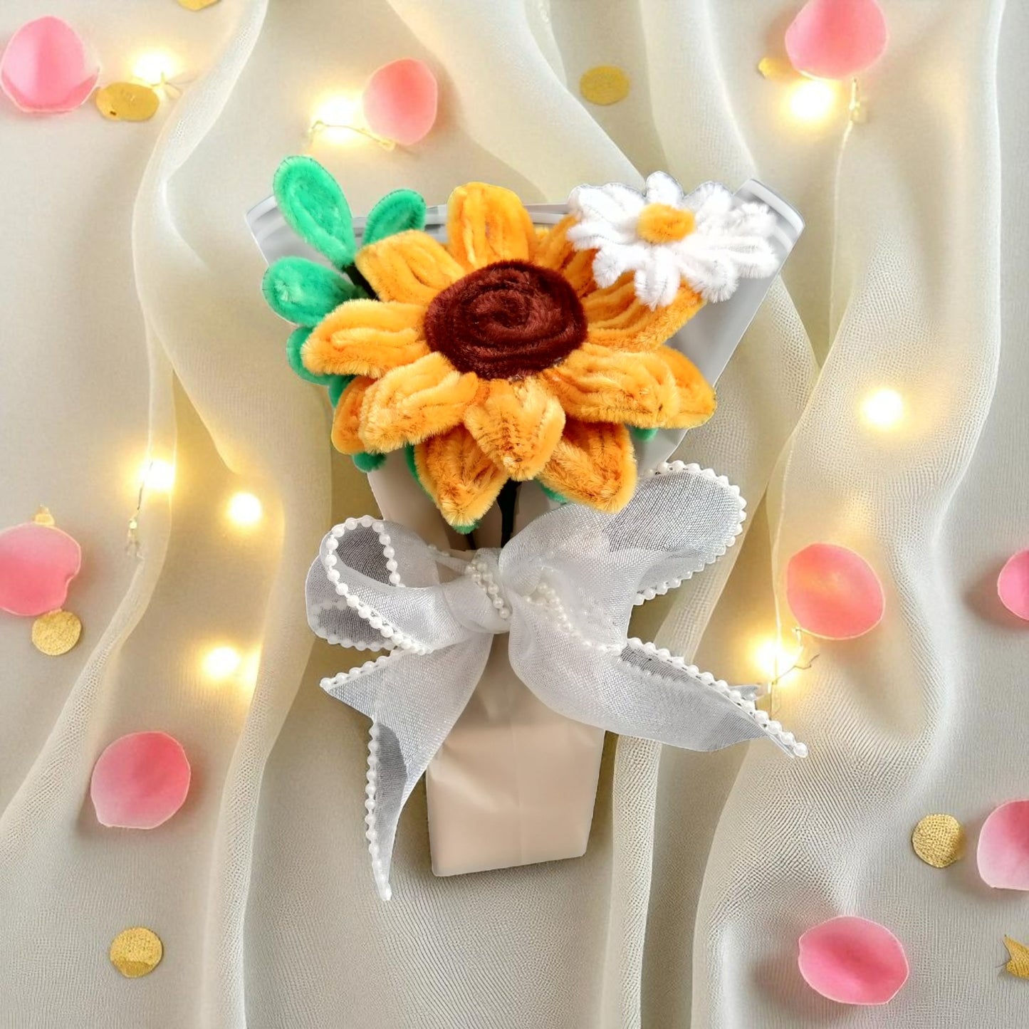 Sunshine Whispers — Forever Flower Bouquet