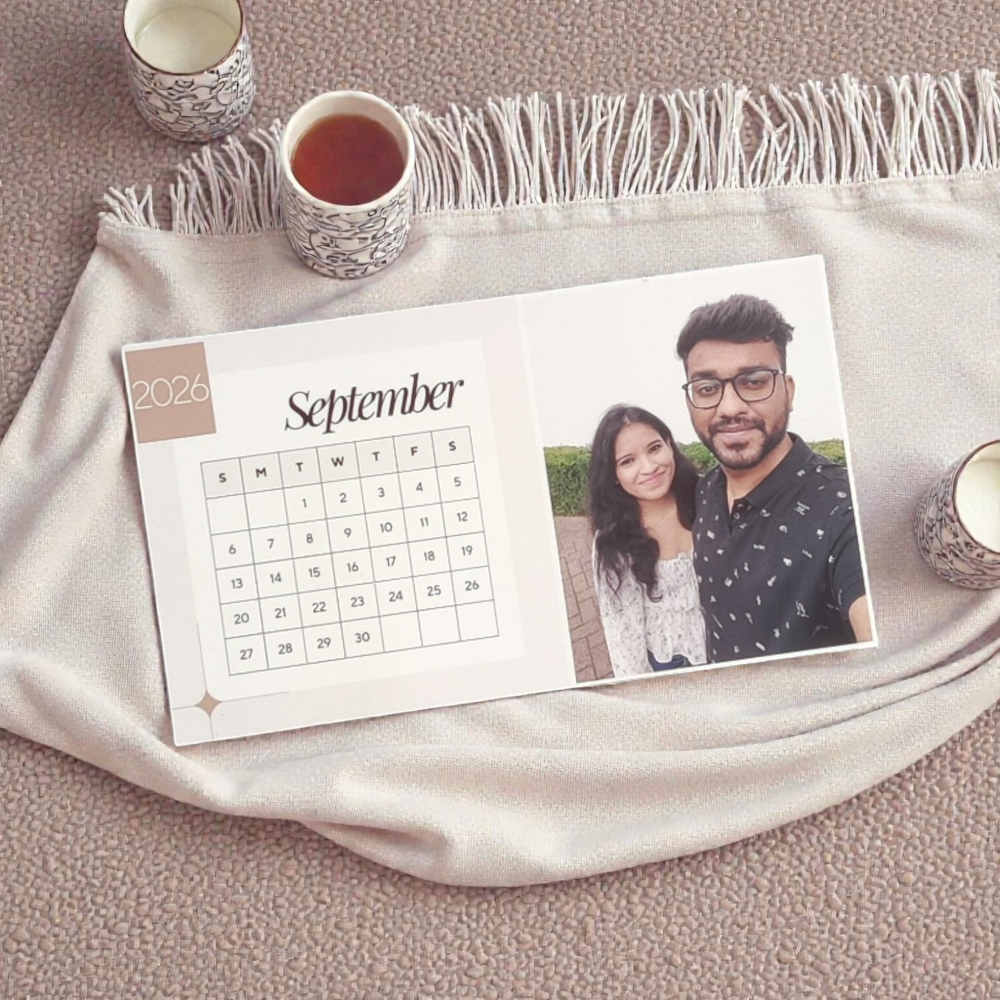 Magnetic Photo Calendar 2026