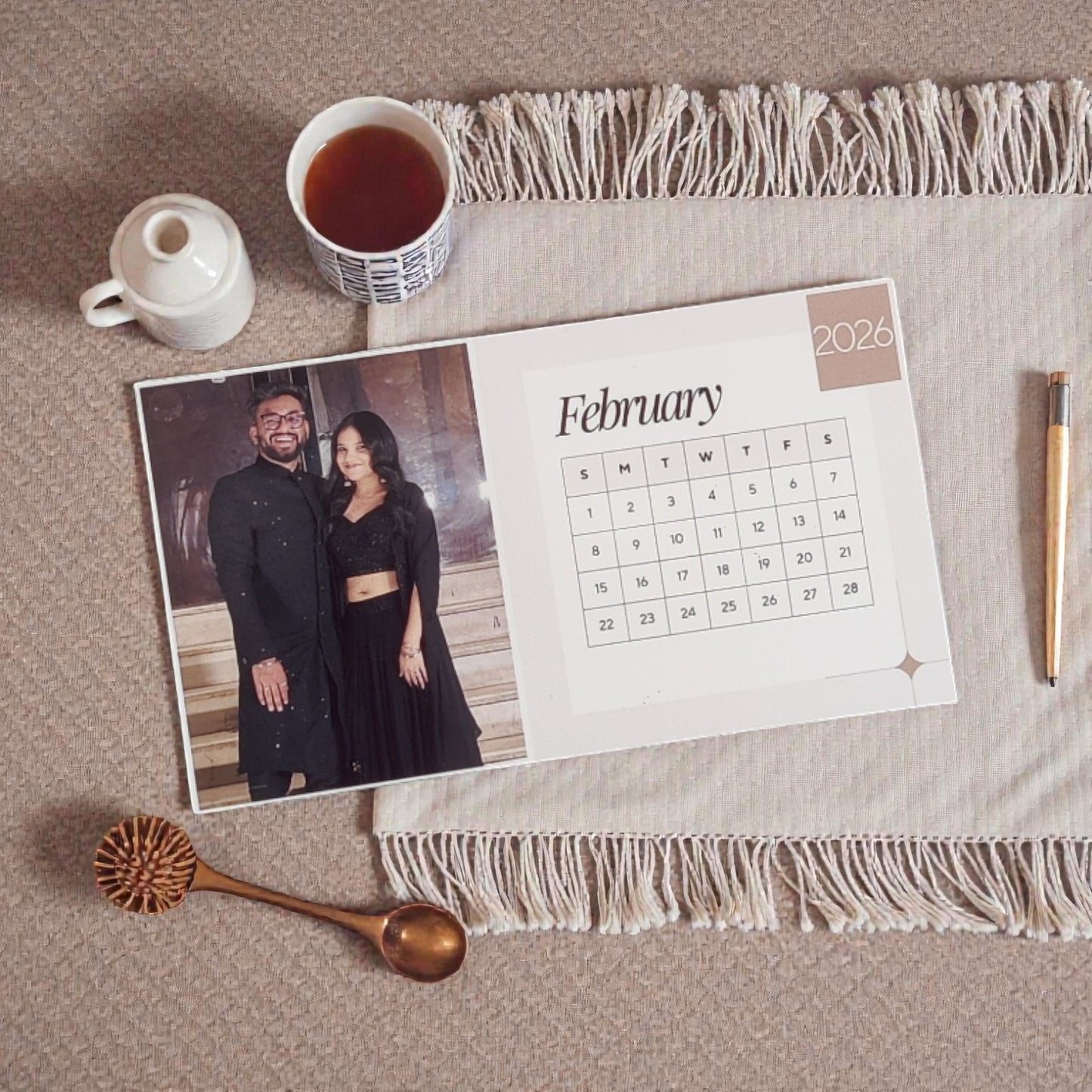 Magnetic Photo Calendar 2026