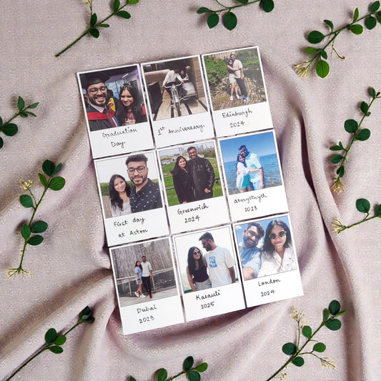 Personalised Photo Memory Magnets (Set of 9)