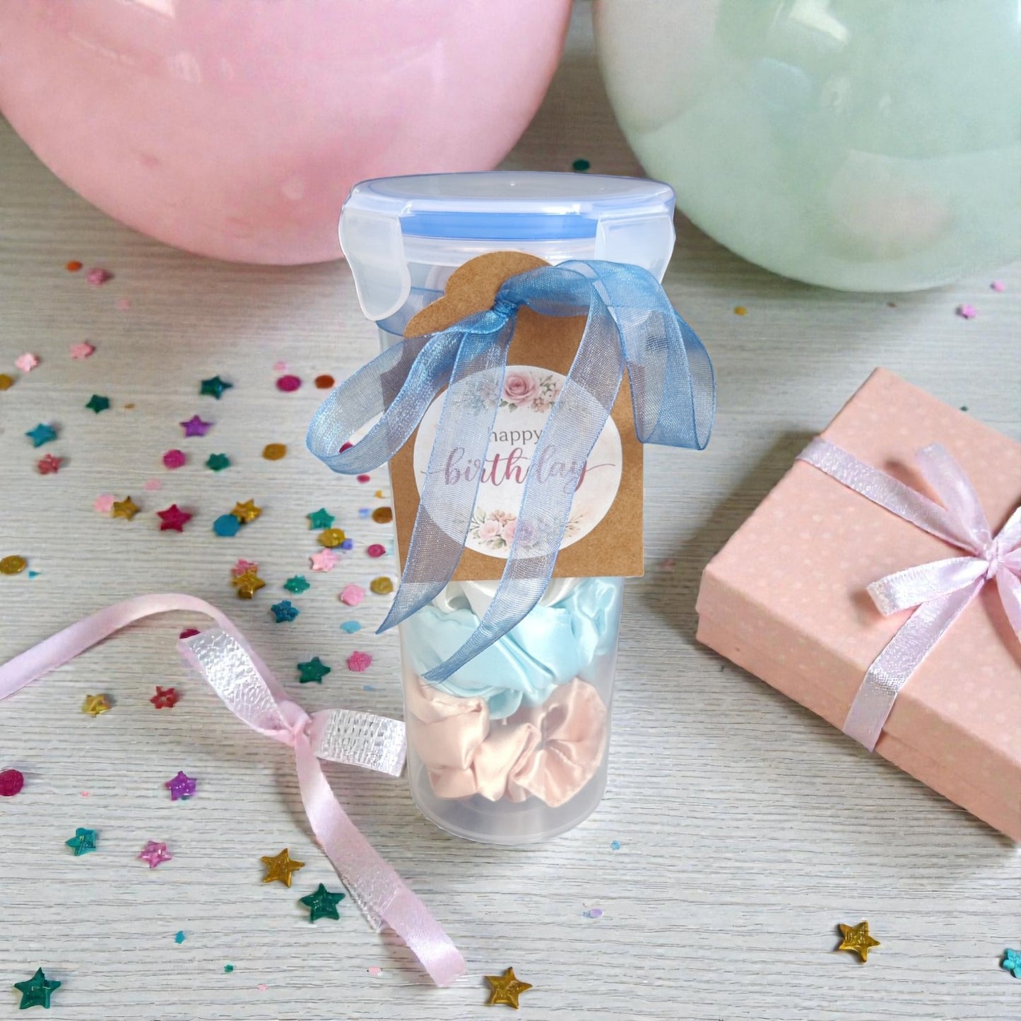 Pastel Scrunchie Birthday Hamper