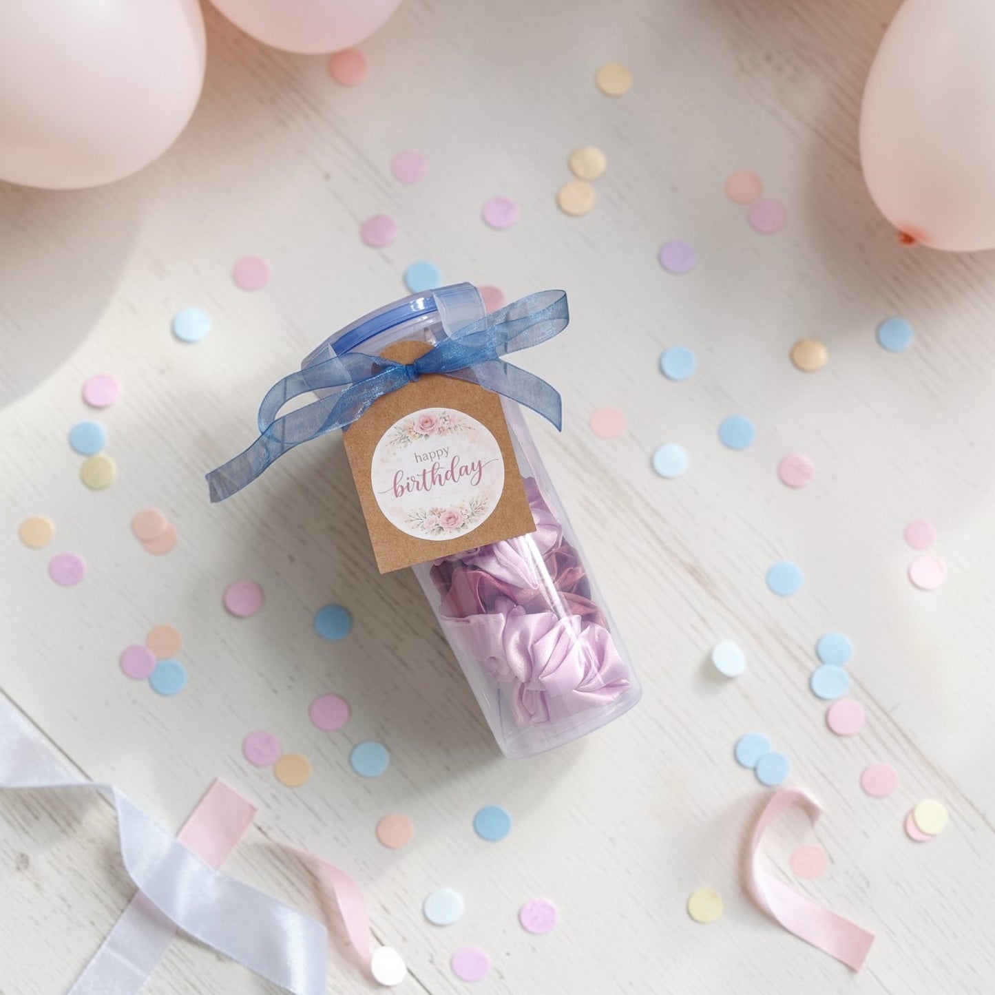 Pink Hair Accessories Birthday Hamper